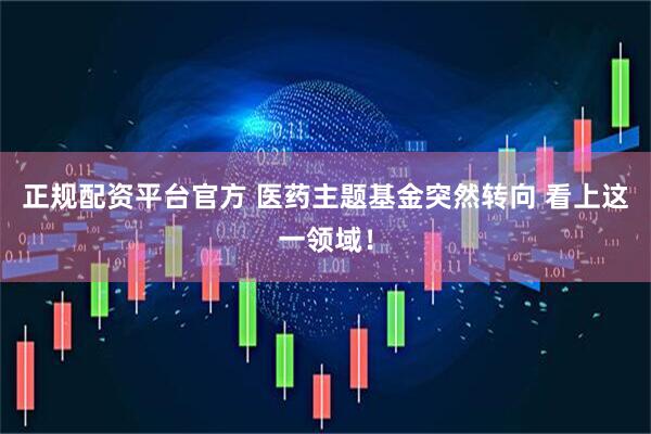 正规配资平台官方 医药主题基金突然转向 看上这一领域！